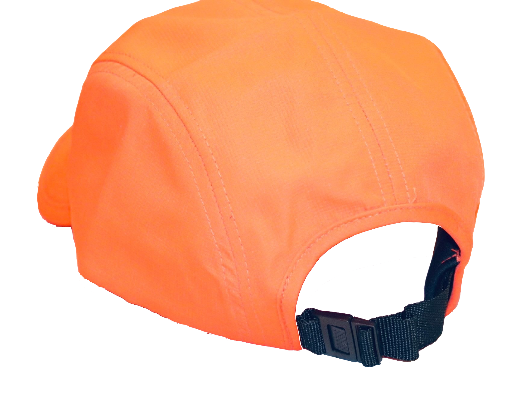 Backside view of The Casual Runner Performance Cap in orange.
